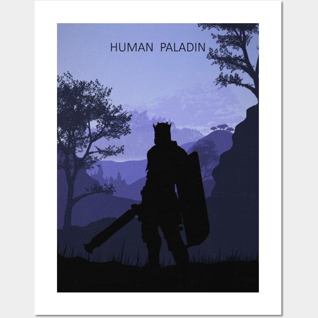 Human Paladin Wall Art by Rykker78 Artworks